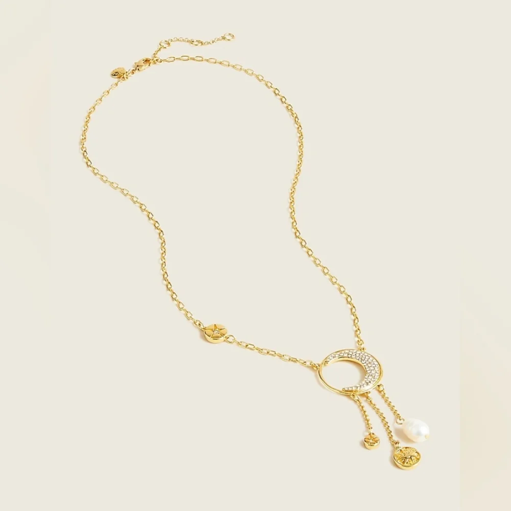 Long charm necklace - J.Crew - Boho - New With Tags